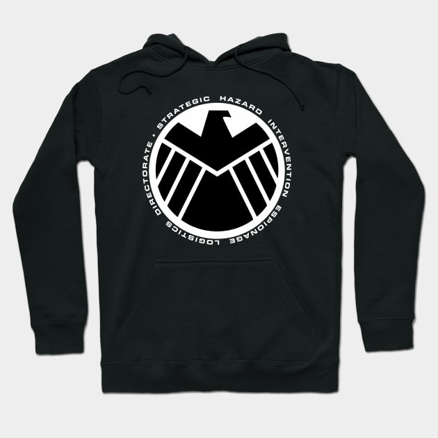 S.H.I.E.L.D organization Symbol Hoodie by mozarellatees